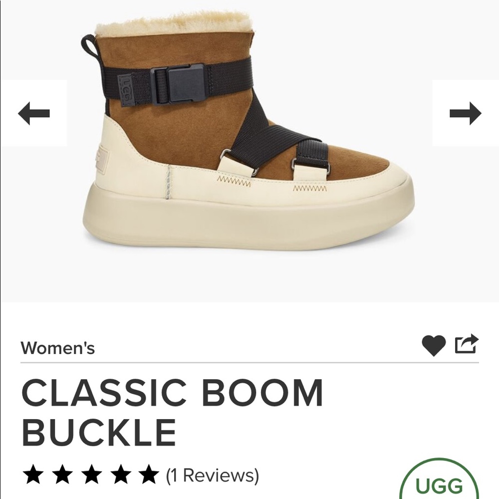 IN SEARCH OF USED ugg buckle boom boot